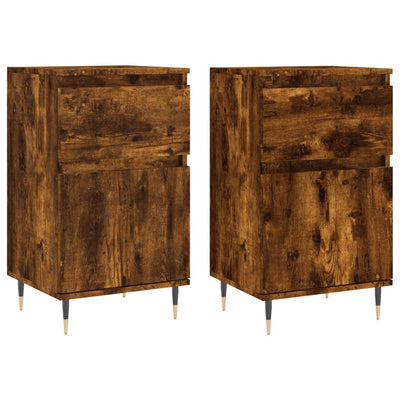 Senkit 2 kpl savutammi 40x35x70 cm tekninen puu