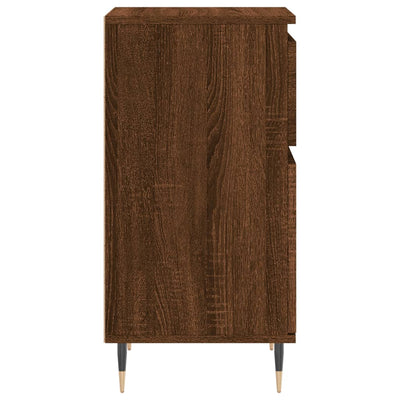 Senkit 2 kpl ruskea tammi 40x35x70 cm tekninen puu