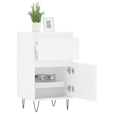 Senkit 2 kpl valkoinen 40x35x70 cm tekninen puu