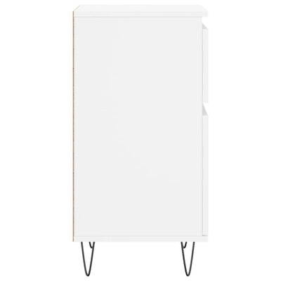 Senkit 2 kpl valkoinen 40x35x70 cm tekninen puu