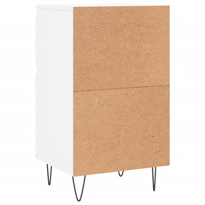 Senkit 2 kpl valkoinen 40x35x70 cm tekninen puu