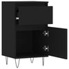 Senkit 2 kpl musta 40x35x70 cm tekninen puu