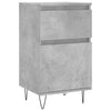Senkit 2 kpl betoninharmaa 40x35x70 cm tekninen puu