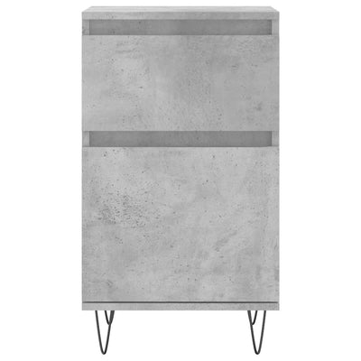 Senkit 2 kpl betoninharmaa 40x35x70 cm tekninen puu