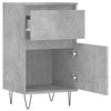 Senkit 2 kpl betoninharmaa 40x35x70 cm tekninen puu