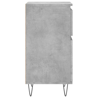 Senkit 2 kpl betoninharmaa 40x35x70 cm tekninen puu