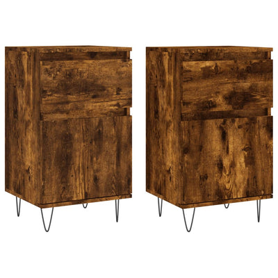 Senkit 2 kpl savutammi 40x35x70 cm tekninen puu