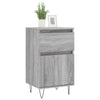 Senkit 2 kpl harmaa Sonoma 40x35x70 cm tekninen puu