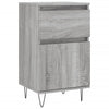 Senkit 2 kpl harmaa Sonoma 40x35x70 cm tekninen puu