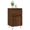 Senkit 2 kpl ruskea tammi 40x35x70 cm tekninen puu