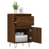 Senkit 2 kpl ruskea tammi 40x35x70 cm tekninen puu