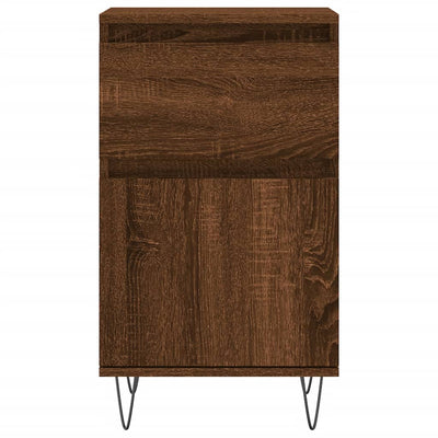 Senkit 2 kpl ruskea tammi 40x35x70 cm tekninen puu