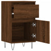 Senkit 2 kpl ruskea tammi 40x35x70 cm tekninen puu