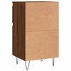 Senkit 2 kpl ruskea tammi 40x35x70 cm tekninen puu