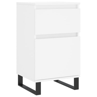 Senkit 2 kpl valkoinen 40x35x70 cm tekninen puu