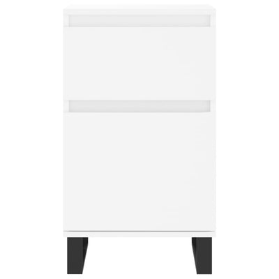 Senkit 2 kpl valkoinen 40x35x70 cm tekninen puu