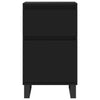 Senkit 2 kpl musta 40x35x70 cm tekninen puu