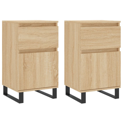 Senkit 2 kpl Sonoma tammi 40x35x70 cm tekninen puu