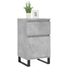 Senkit 2 kpl betoninharmaa 40x35x70 cm tekninen puu