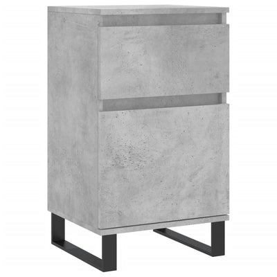 Senkit 2 kpl betoninharmaa 40x35x70 cm tekninen puu