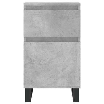Senkit 2 kpl betoninharmaa 40x35x70 cm tekninen puu
