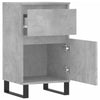 Senkit 2 kpl betoninharmaa 40x35x70 cm tekninen puu