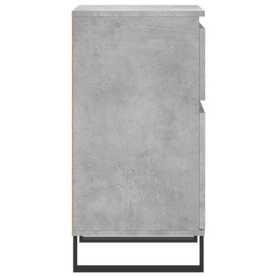 Senkit 2 kpl betoninharmaa 40x35x70 cm tekninen puu