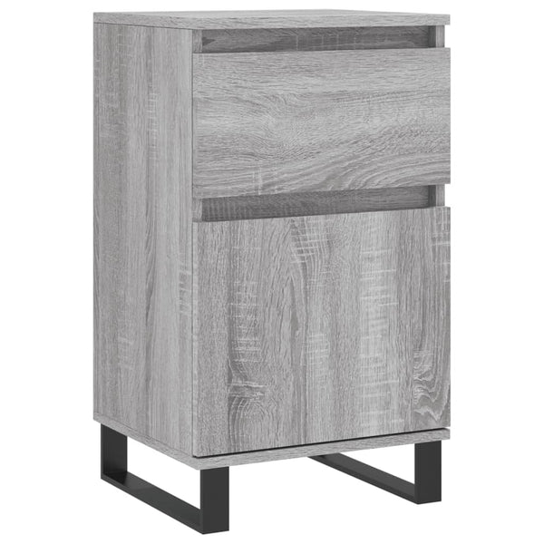 Senkki harmaa Sonoma 40x35x70 cm tekninen puu