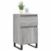 Senkit 2 kpl harmaa Sonoma 40x35x70 cm tekninen puu