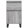 Senkit 2 kpl harmaa Sonoma 40x35x70 cm tekninen puu
