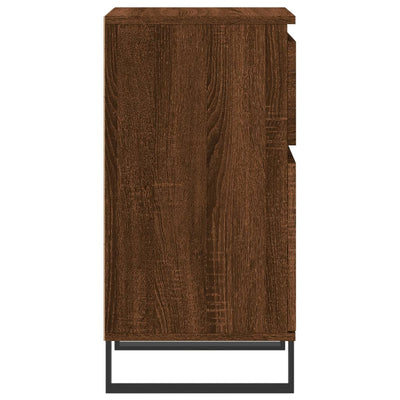 Senkki ruskea tammi 40x35x70 cm tekninen puu