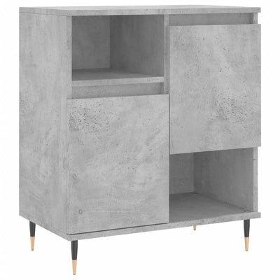 Senkki betoninharmaa 60x35x70 cm tekninen puu
