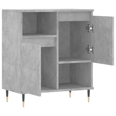 Senkki betoninharmaa 60x35x70 cm tekninen puu