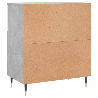 Senkki betoninharmaa 60x35x70 cm tekninen puu