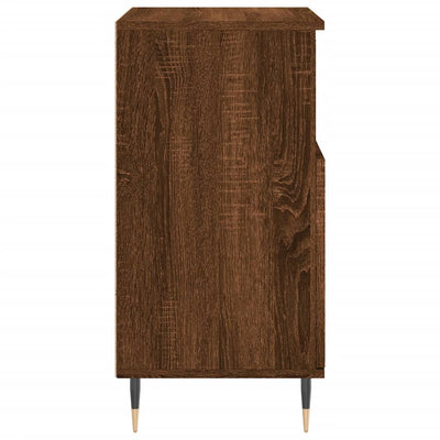 Senkki ruskea tammi 60x35x70 cm tekninen puu