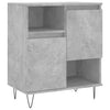Senkki betoninharmaa 60x35x70 cm tekninen puu