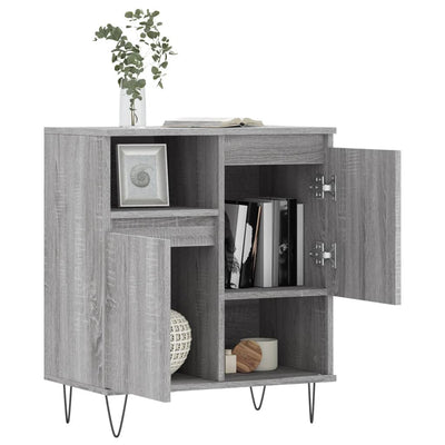 Senkki harmaa Sonoma 60x35x70 cm tekninen puu