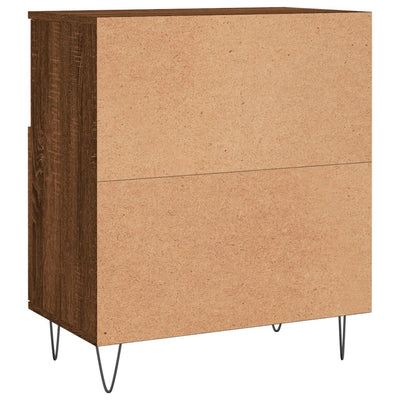 Senkki ruskea tammi 60x35x70 cm tekninen puu