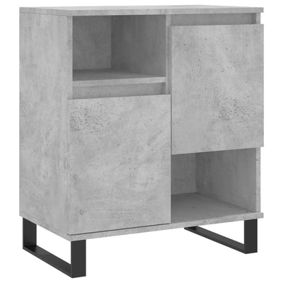 Senkki betoninharmaa 60x35x70 cm tekninen puu