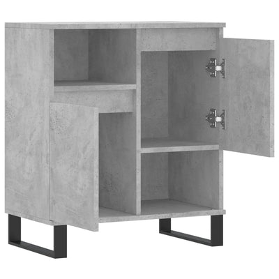 Senkki betoninharmaa 60x35x70 cm tekninen puu