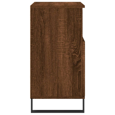 Senkki ruskea tammi 60x35x70 cm tekninen puu