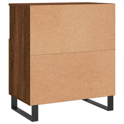 Senkki ruskea tammi 60x35x70 cm tekninen puu