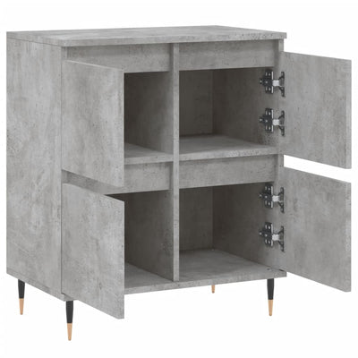 Senkki betoninharmaa 60x35x70 cm tekninen puu