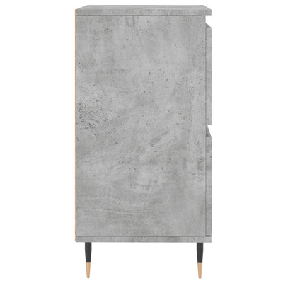 Senkki betoninharmaa 60x35x70 cm tekninen puu