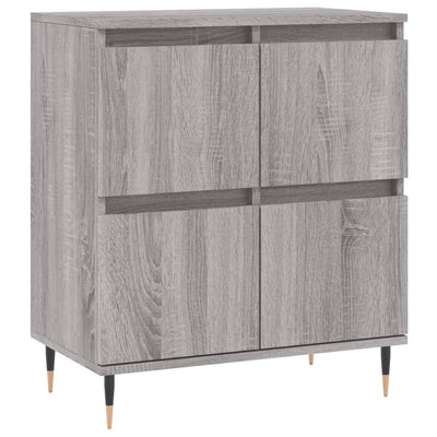 Senkki harmaa Sonoma 60x35x70 cm tekninen puu