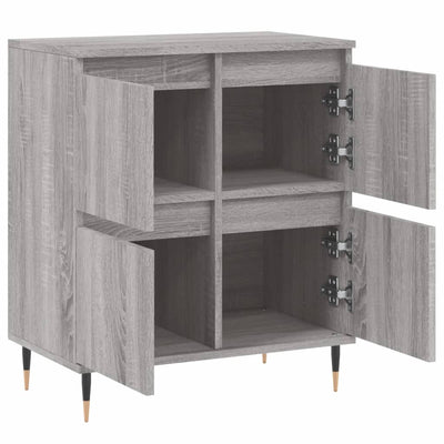 Senkki harmaa Sonoma 60x35x70 cm tekninen puu