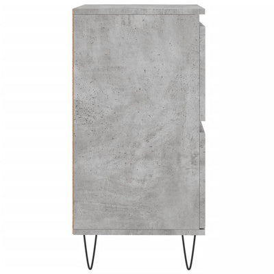 Senkki betoninharmaa 60x35x70 cm tekninen puu