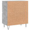 Senkki betoninharmaa 60x35x70 cm tekninen puu