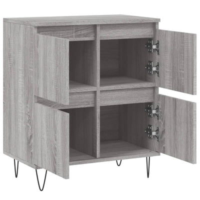 Senkki harmaa Sonoma 60x35x70 cm tekninen puu