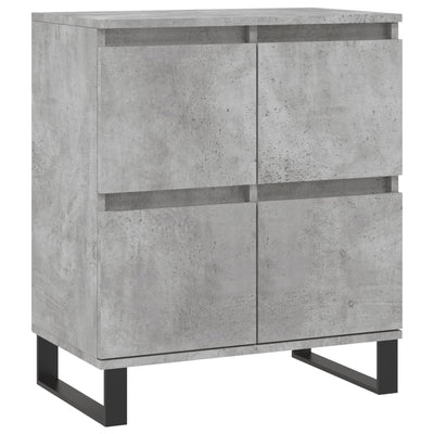Senkki betoninharmaa 60x35x70 cm tekninen puu